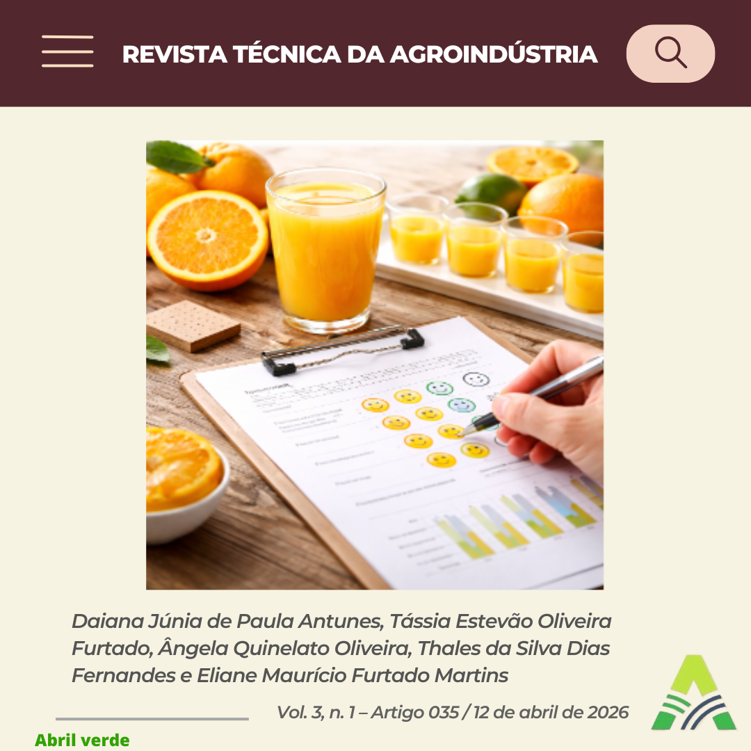 IMPORTÂNCIA DA ANÁLISE SENSORIAL NA AVALIAÇÃO DA QUALIDADE DE SUCO DE LARANJA INTEGRAL